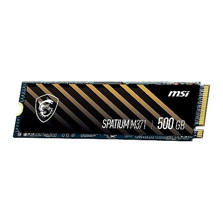 SSD M.2 NVME 500GB Leitura 2200MB/s Spatium M371 MSI