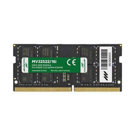 Memoria Notebook DDR4 16GB 3200MHz MacroVip MV32S22/16i