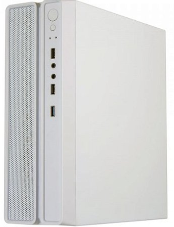 Gabinete Slim mATX Branco BG-2002 Fonte 200W Bluecase