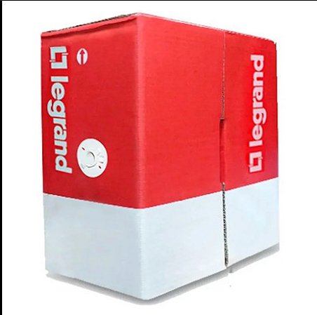 Caixa de Cabo de Rede CAT6 305m Cinza Legrand