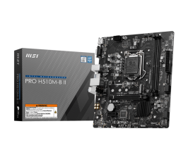 Placa Mãe MSI mATX H510M-B DDR4 LGA 1200 M.2 USB 3.0 HDMI/DP/VGA