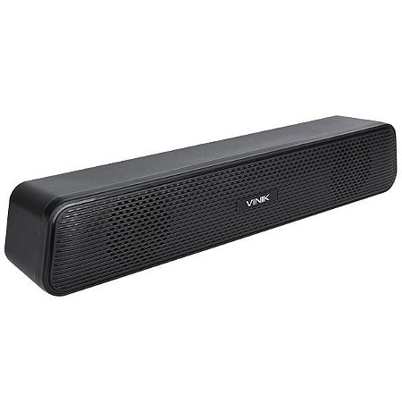 Caixa de Som Soundbar Dinâmica 2.0 6W USB P2 Vinik