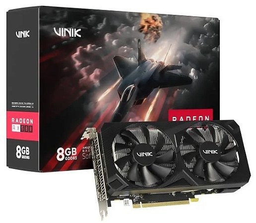 Placa de Vídeo AMD RX 580 8GB GDDR5 256Bit Dual Fan Vinik Gpuvk5808Gb2F