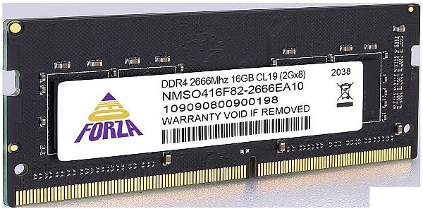 Memória RAM SODIMM Neo Forza 16GB DDR4 2666MHz (PC4 21300) NMSO416F82-2666EA10 para Notebook