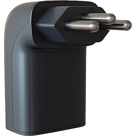 Protetor de Surto DPS Clamper Pocket Fit 1 Tomada 20A 3 Pinos Preto POCKET FIT BK