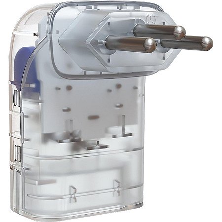 Protetor de Surto iClamper Pocket Fit 1 Tomada 10A 3 Pinos 6kA Preto 026802