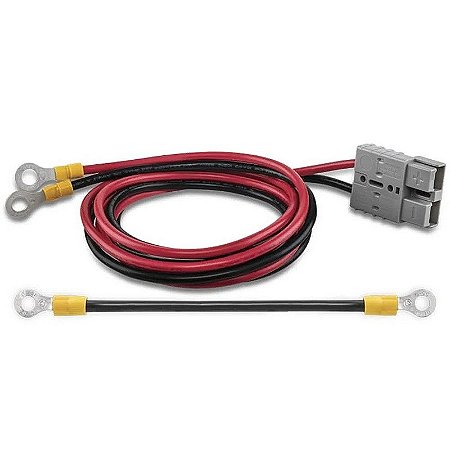 Cabo Engate Rápido Intelbras CBO 601 para 2 Baterias Externas de Nobreak, Conector SB 50, 10 AWG, 50A
