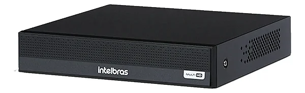 Gravador de Vídeo DVR INTELBRAS MHDX 1204-C 4 Canais Multi HD 1080p H.265+ Dual Audio