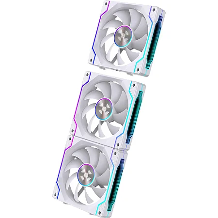 Cooler Fan para Gabinete FORTREK Twister 120mm ARGB Sem Fio Preto