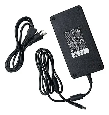 Fonte Carregador para Notebook DELL LA240PM190 240W 19.5V 12.3A Pino 7.4x5.0mm G3 G5 Gamer Alienware