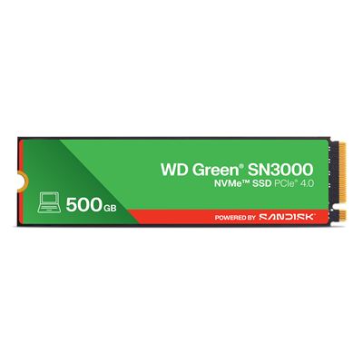 SSD Western Digital WD Green SN3000 500GB NVMe M.2 2280 PCIe 4.0 5000MB/s