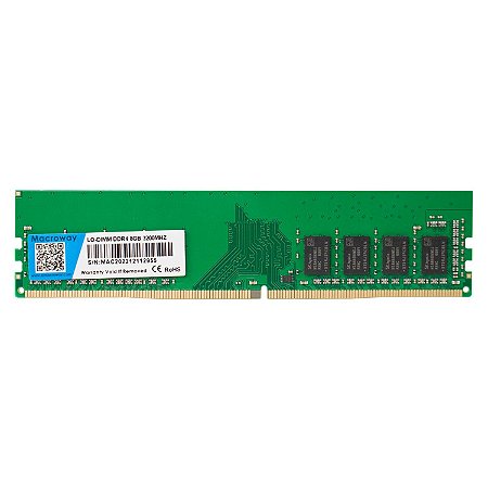 Memória RAM DDR4 32GB 3200MHz DESKTOP MACROWAY