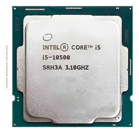 Processador Intel Core i5-10500 LGA1200 6 Núcleos 12 Threads 3.1GHz OEM