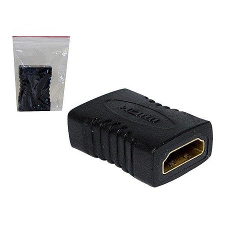 Emenda HDMI Fêmea x Fêmea