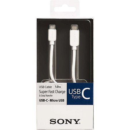 Cabo Branco Micro USB x Type 1 Metro CB-C100 SONY