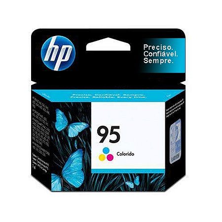 Cartucho Original HP 95 Colorido 10ml C8766WB