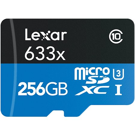 Cartão de Memória MicroSD 256GB Classe 10