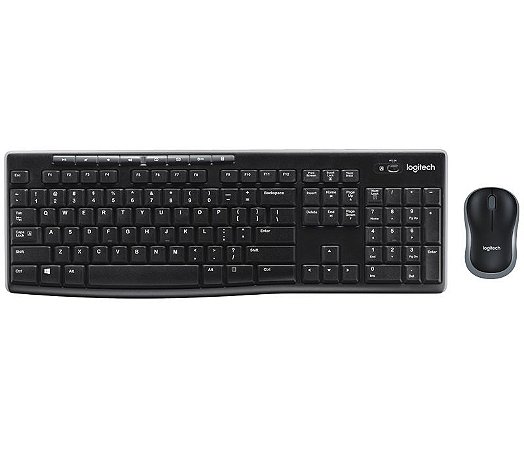 Kit Teclado e Mouse Wireless MK270 Logitech