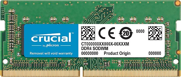 Memoria Notebook DDR4 4GB 2400MHz Crucial
