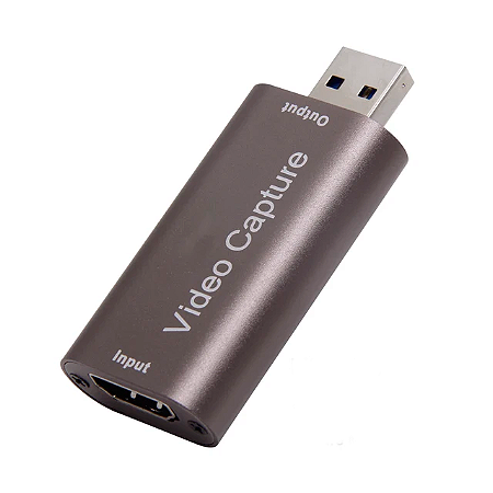 Placa de Captura LiveStream 4K 1080p HDMI USB 3.0 PS4 Wii XBOX Celular PC Profissional