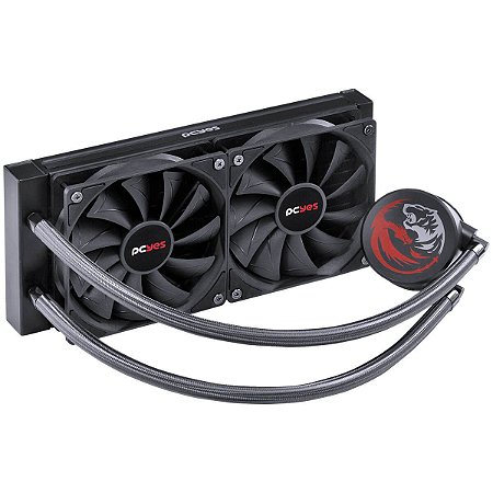 Water Cooler Sangue Frio 2 Dual Fan 240MM Intel/AMD TDP 250W PCYes