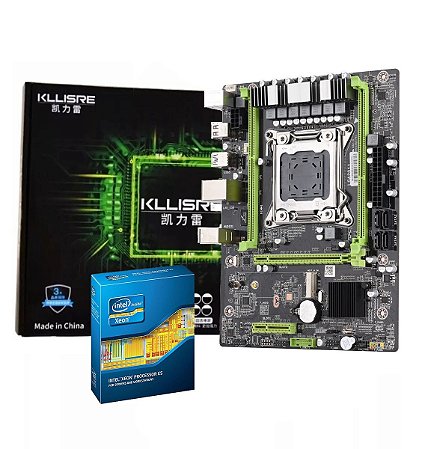 Kit Lga 2011 Kllisre X79 M2 Atx + Xeon E5-2687wv2 3.40ghz