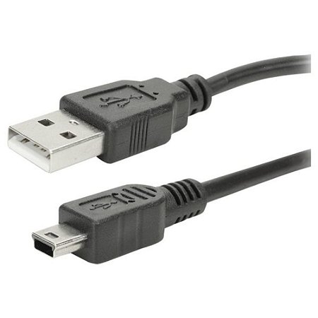 Cabo USB A Macho x Mini USB V3 5 Vias 50cm