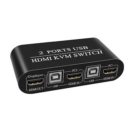 Switch KVM HDMI 2 Portas
