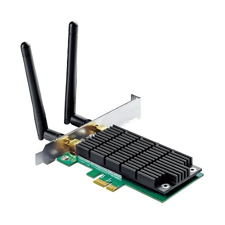 Placa de Rede PCI-E Wireless DualBand AC1200 Archer T4E TP-Link