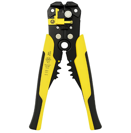 Alicate Desencapador e Crimpador Automático Vinik J371 8 Polegadas para Fios 0.2-6.0mm AWG 10-24