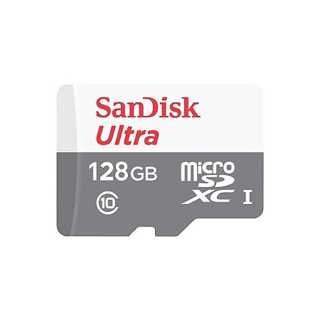 Cartão de Memória MicroSD 128GB Classe 10 UHS-I SanDisk