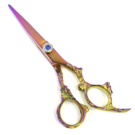 Tesoura Profissional Cabeleireiro Fio Navalha 5.5 Polegadas