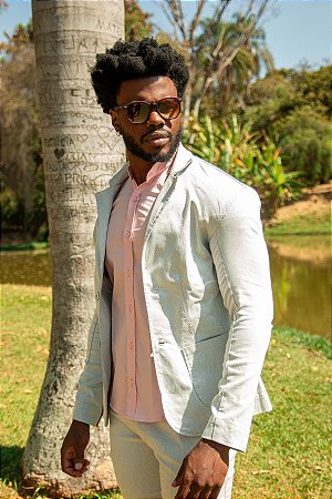 Blazer Masculino Off White