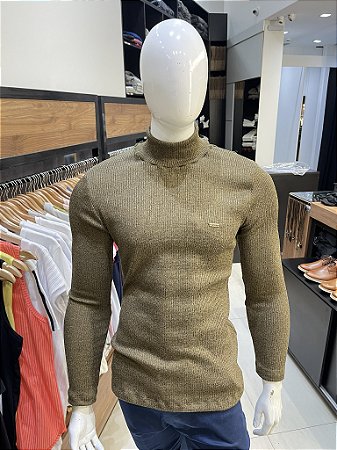 Blusa Masculina Gola Alta Tricot – Elegância e Conforto para os Dias Frios 🧥🔥