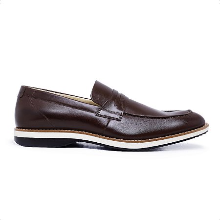 Loafer Casual Máscara cor Tabaco, Ref: 141