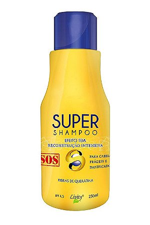 Shampoo Super Reconstrutor Efeito Teia Livity 250ml