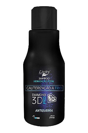 Shampoo Antiquebra Diamond 3D Pro Livity 250ml