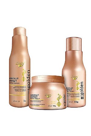 Kit Reconstrução Total Absolut Impact Livity G 3 Produtos