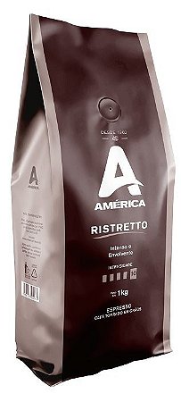 Café Torrado em Grãos  América Ristretto 1kg - Fardo com 5kg