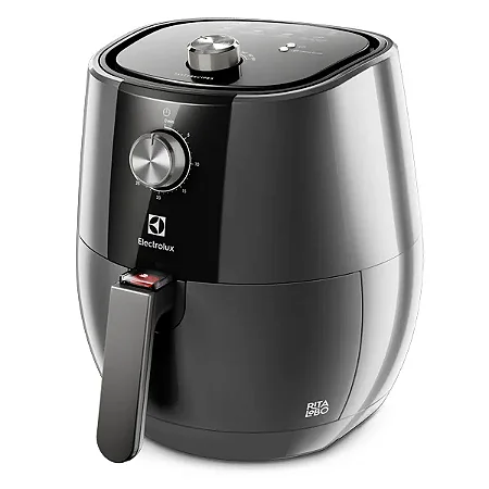 Air Fryer Electrolux Rita Lobo 4L Cinza Grand Efficient 1400W EAF30 127V