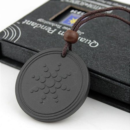 Colar Medalhão Quântico