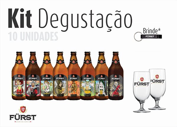 Kit Fürst Degustação com 10 unidades