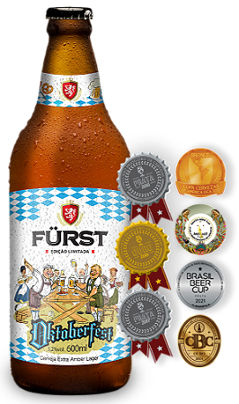 Cerveja Fürst Oktoberfest - Edição Limitada | Garrafa de 600ml | Marzen Premiada