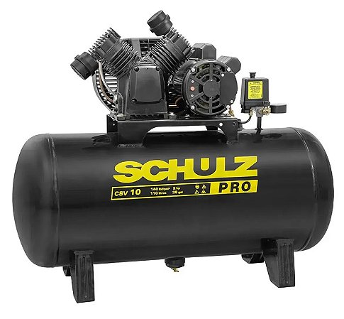 Compressor Pro CSV 10/110 110L 2Hp Mono 220V Schulz