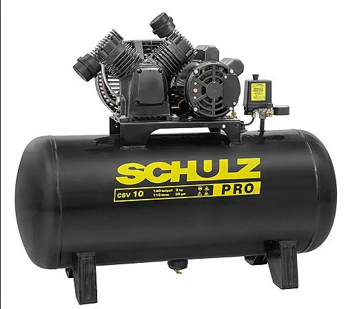 Compressor Pro CSV 10/110 110L 2Hp Trifásico Schulz