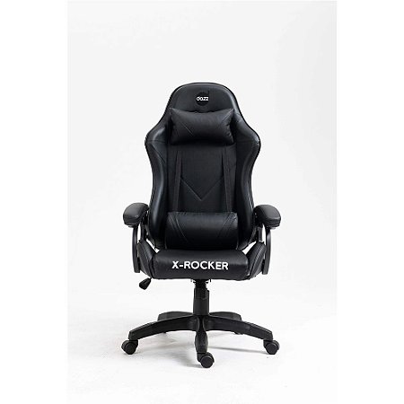 Cadeira Gamer Dazz Preta X-Rocker Com Encosto Reclinável 130º - 62000151