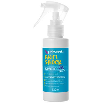 Anti shock swim 120ml neutraliza a ação do cloro