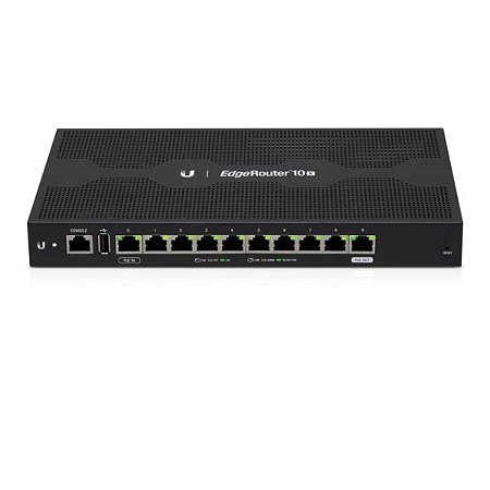 UBIQUITI ER-10X-BR EDGEROUTER 10-PORTS GIGA POE IN - POE OUT