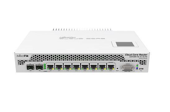 MIKROTIK CLOUD CORE ROUTER CCR1009-7G-1C-1S+PC