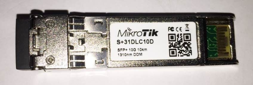 MIKROTIK SFP S+31DLC10D 10KM SM 1310NM DUPLEX